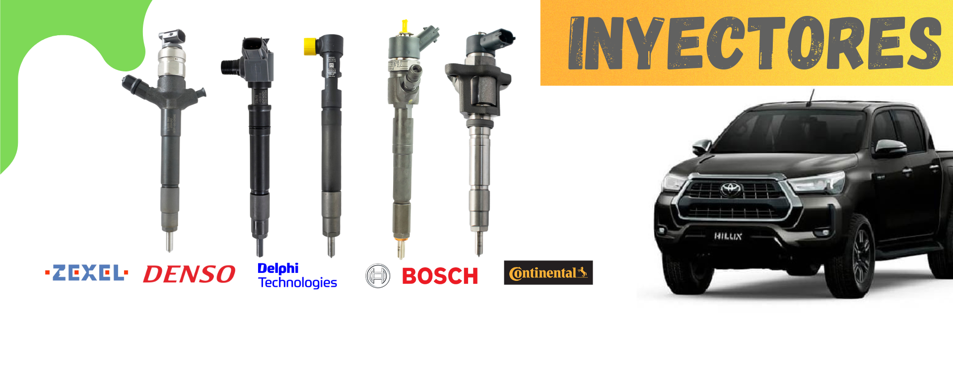 DIFERENTES MODELOS DE INYECTORES  ORIGINALES  EN DIFERENTES MODELOS